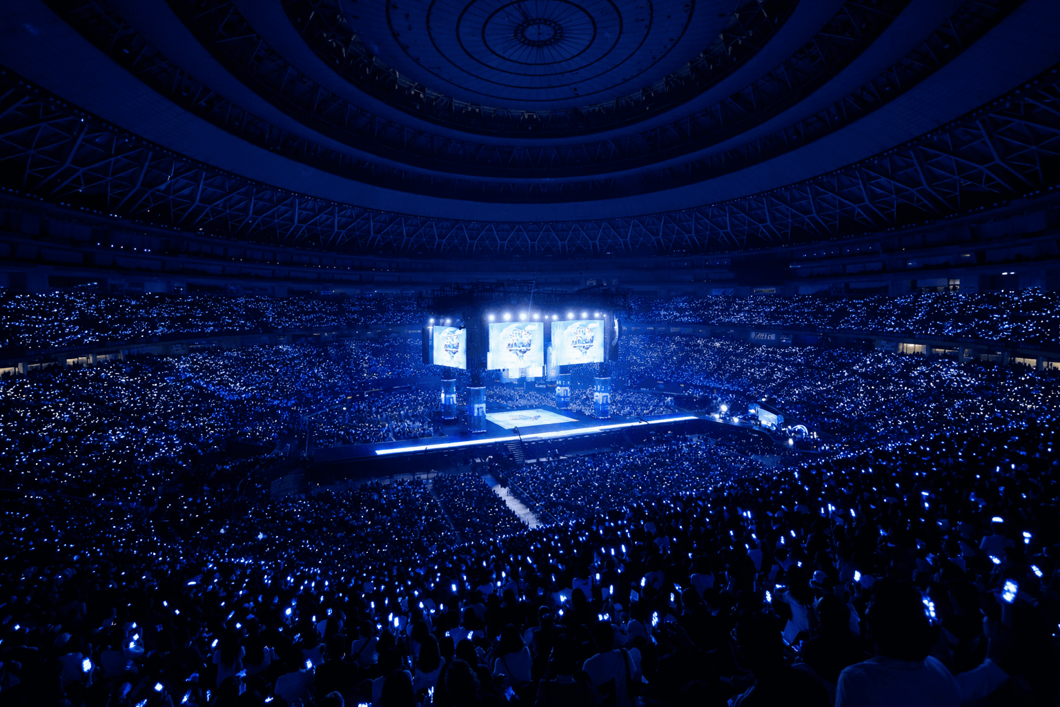 Large concert arena